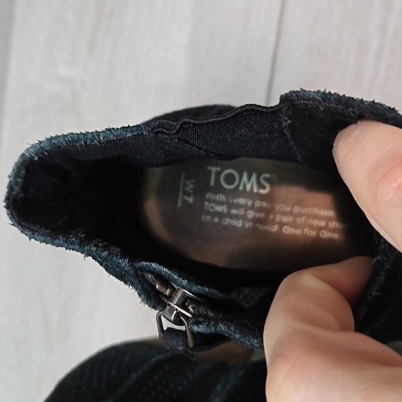 Toms Women Majorca Open Toe Heels boots shoes sz 7 - Picture 6 of 11